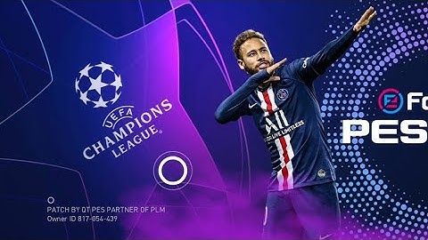 How to install UCL patch for PES20 mobile | Patch made by QTPES and PLM