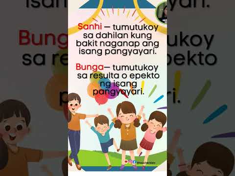SANHI AT BUNGA / CAUSE AND EFFECT #kidslearning #instructionaldesign #causeandeffect # 