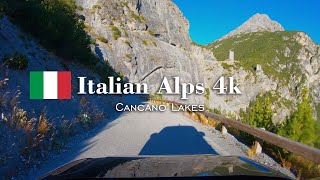 Laghi di Cancano (Cancano Lakes) near Bormio - Driving in the Alps Italy