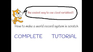 How to make a world record system in scratch