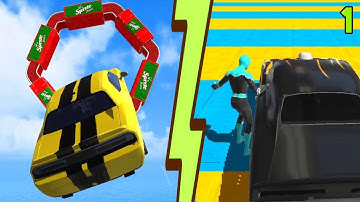 GT Car Stunt Master 3D ! Gameplay Android,iOS All Levels 💥 CRAZY Mobile Game WALKTHROUGH