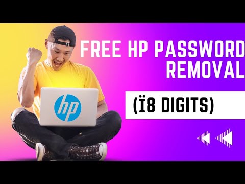 FREE HP PASSWORD REMOVAL ( i 8 Digits ) hqdefault