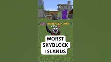 Top 3 WORST Islands In Hypixel Skyblock