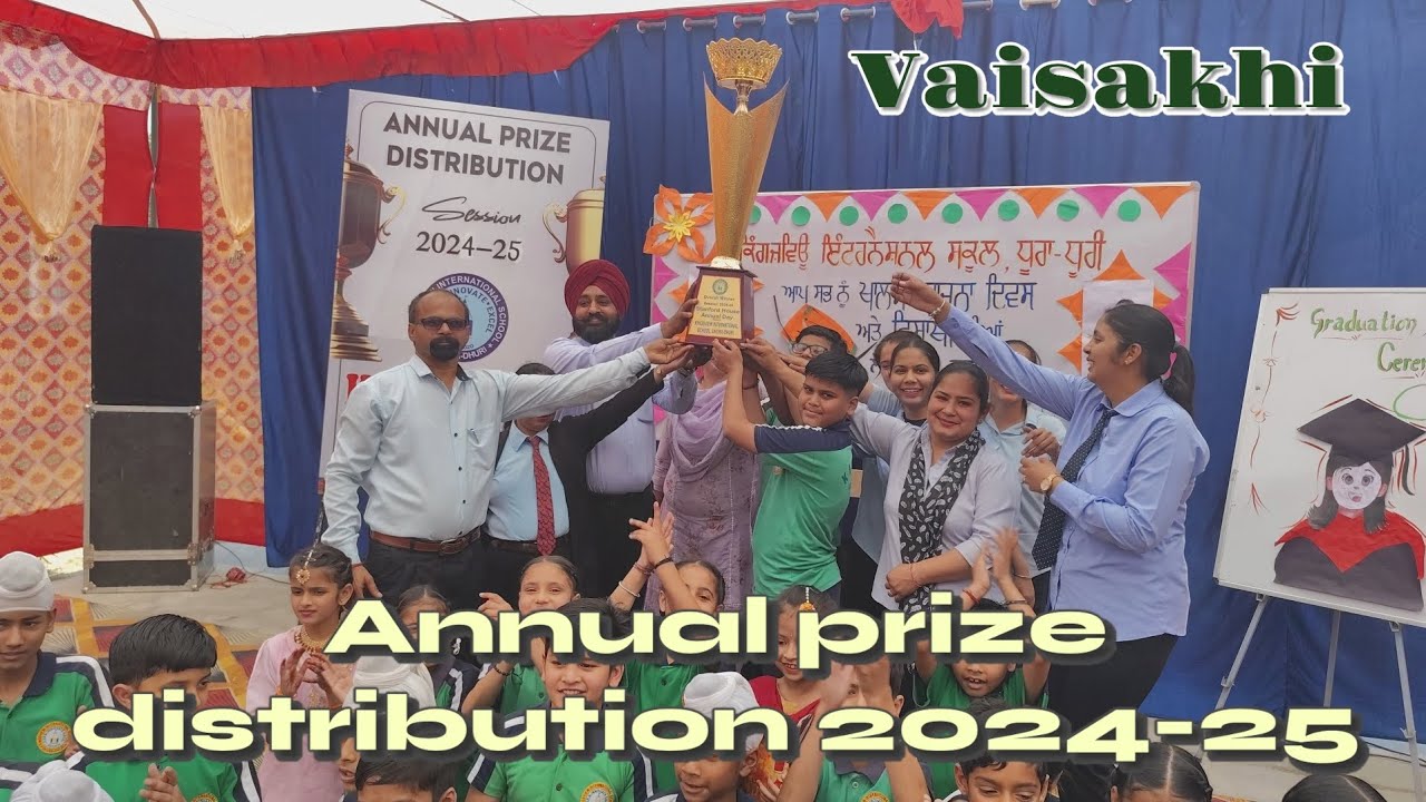 Annual prize distribution on vaisakhi at kingsview international school dhura