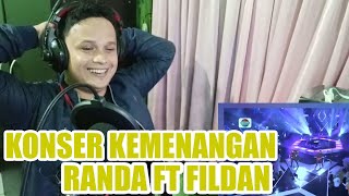 KONSER KEMENANGAN D'ASIA 5 RANDA FT FILDAN ||REACTION