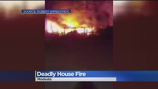 Deadly Explosion Kills 4 In Modesto Home