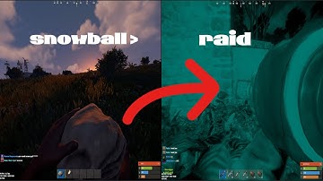 raid after 5 minutes snowball — Official Rust