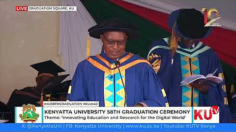 Conferral of Degrees, Diplomas & Certificates | KU 58 Graduation Ceremony