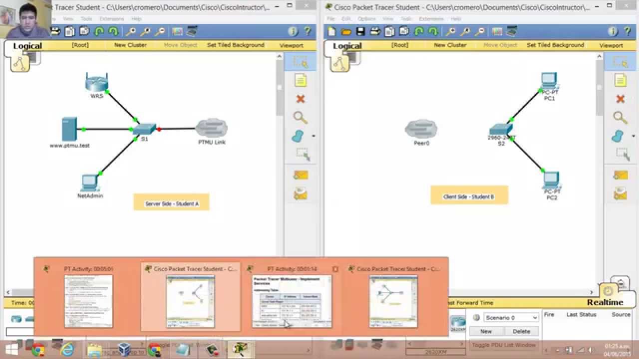 Packet tracer 3.1.1.5 ccna3