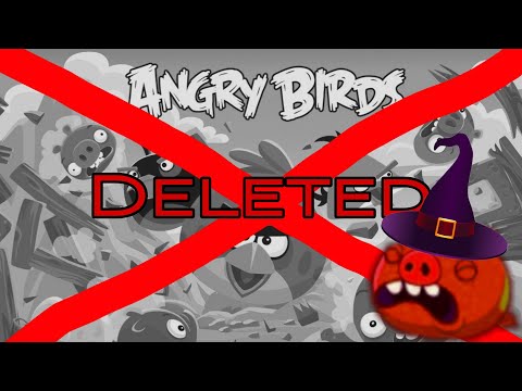 Все игры Angry Birds удалили...