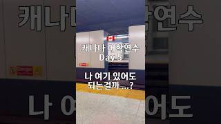 나 여기 있어도 되는 걸까 ...? [토론토 어학연수 Day5] #브이로그 #어학연수 #캐나다
