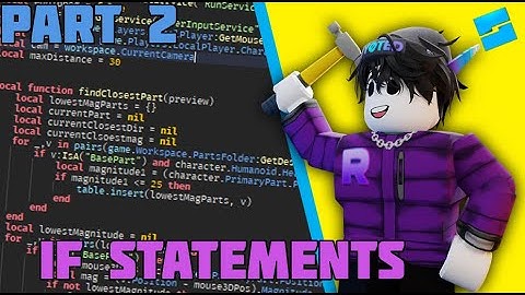 How to script in roblox studio (part 2)