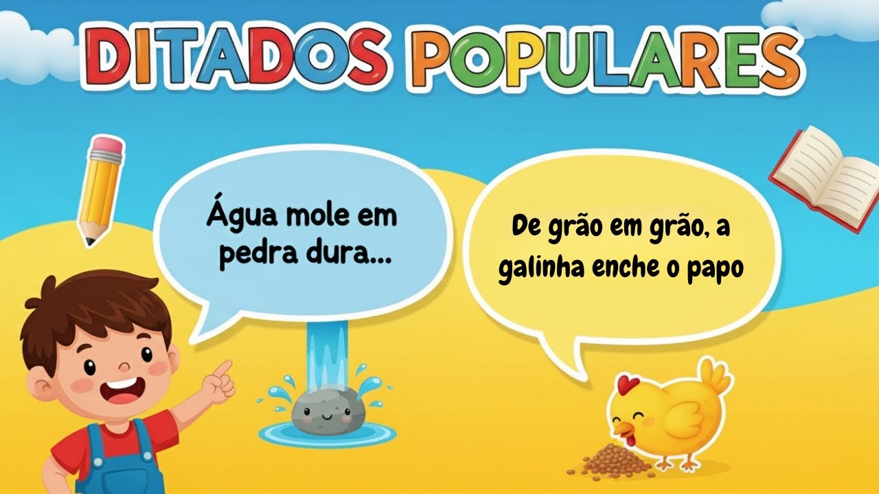 Ditados Populares Explicados para Crianças