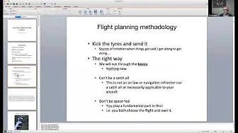 Gyrocopter flight planning webinar