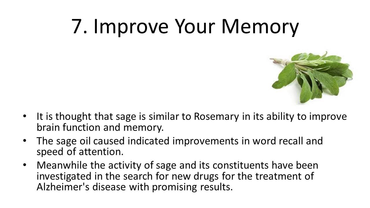 Top 10 Health Benefits and Advantages of Eating Sage YouTube