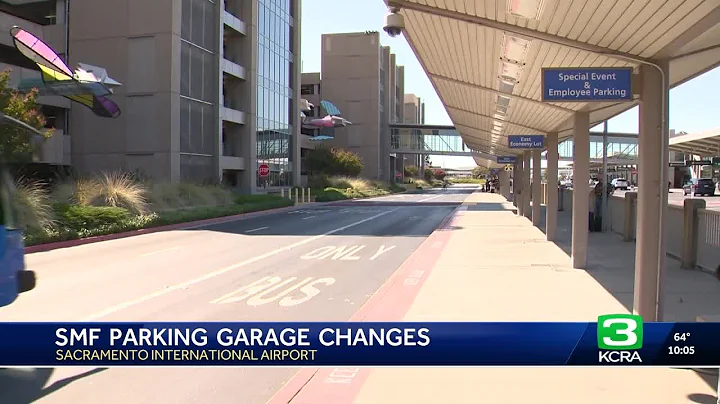 Sacramento International Airport set to upgrade parking garage