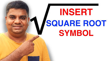 How To Put Square Root In Google Slides