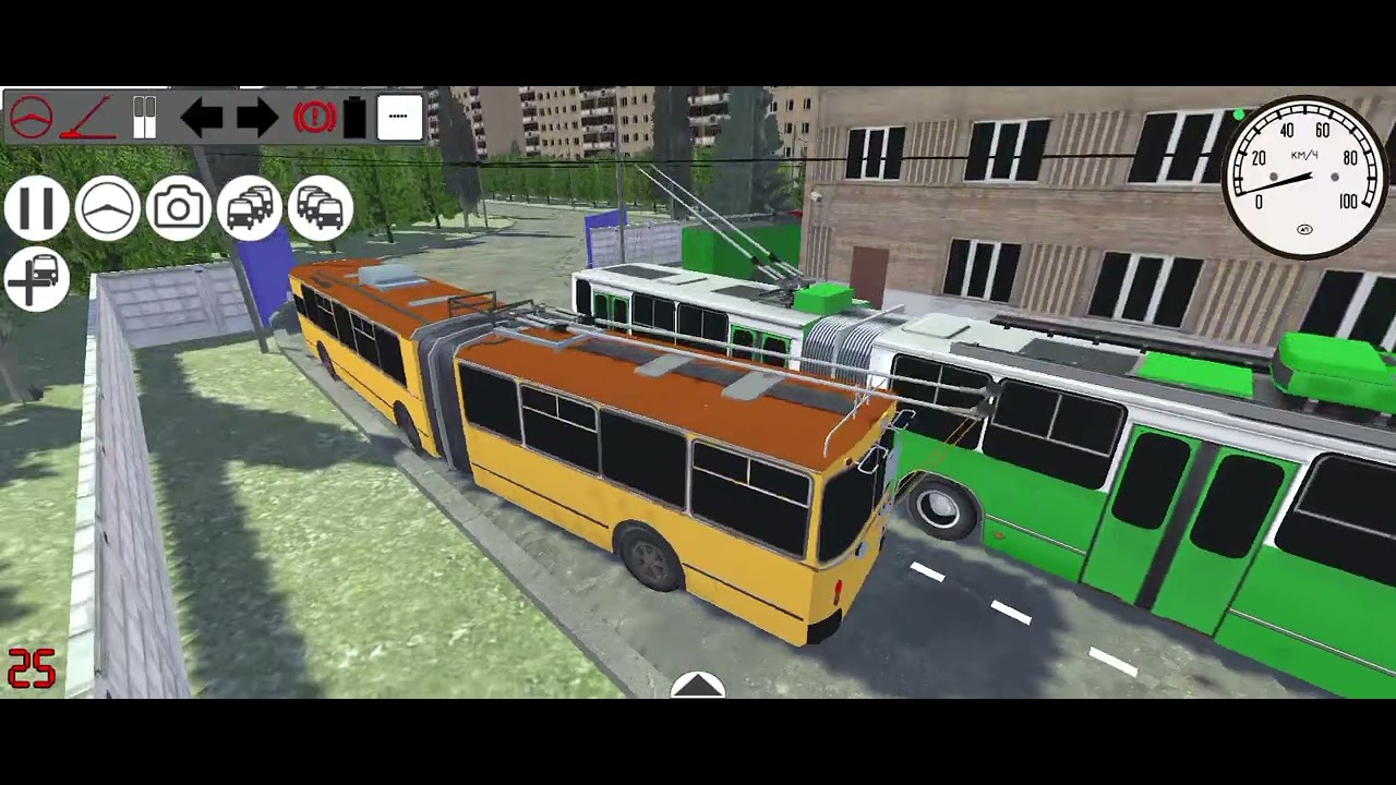 Хотел прокатиться по 22 но пришлось спасать ЗИУ 10 а потом на ЮМЗ Т1 поехал по 20. Город Ленинск.