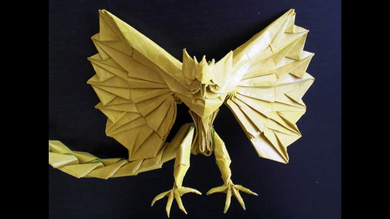 Origami Phoenix By Tadashimoris Tutorial YouTube origami-phoenix-by-tadashimoris-tutorial-youtube