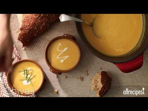 How to Make Butternut Squash and Harvest Apple Soup | Soup Recipes | Allrecipes.com