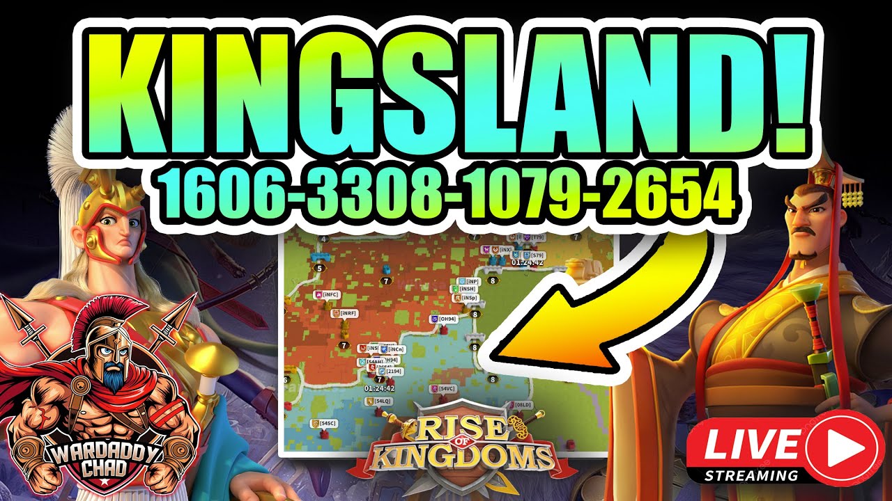 Kingsland Let's GO! 1606-3308-1079-2654-2387 - Rise of Kingdoms