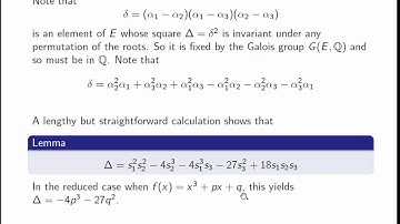 Cardanos Formula and Radical Extensions