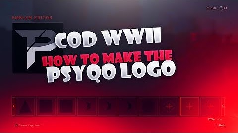 NEW WWII PsyQo Logo - Emblem Tutorial!