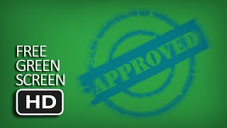 Free Green Screen - Stamping [Approved]