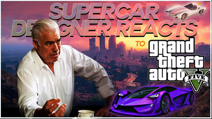 World Renowned Supercar Designer Reacts To GTA V Car Designs!