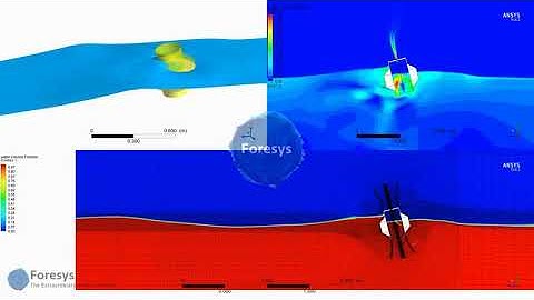 [ANSYS CFX] Floating oscillating water column (OWC) wave energy converter (WEC) 2