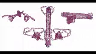 C4. The design and simulation trajectory of the airplane structure by four scaffolds.