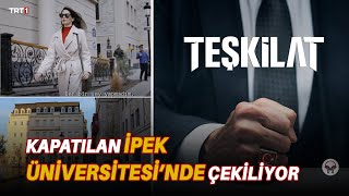 TRT’nin MİT’i anlatan dizisi ‘Teşkilat’, kapatılan İpek Üniversitesi’nde çekiliyor