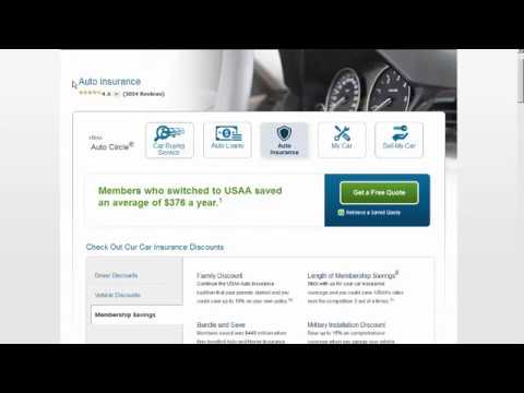 Auto Insurance Members who switched to USAA saved an average of 376 a