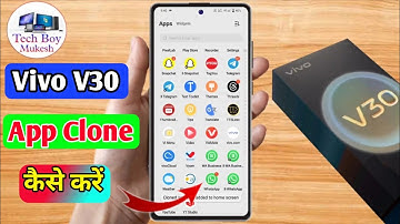 vivo v30 dual app settings, vivo v30 me dual app kaise kare