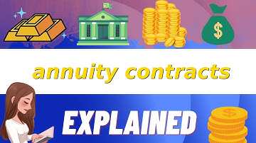 annuity contracts Explained
