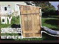 How to build a smokehouse - out of pallet wood