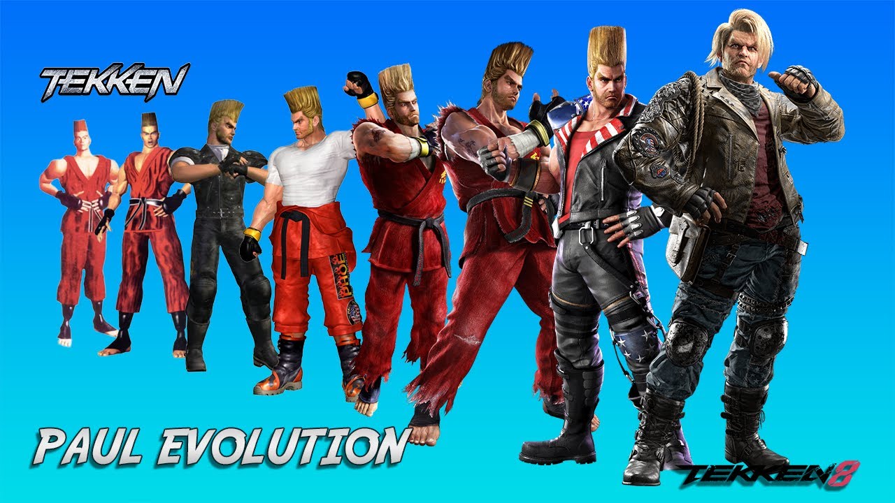 ТЕККЕН | ПОЛ ЭВОЛЮЦИЯ 1994 - 2024 гг.