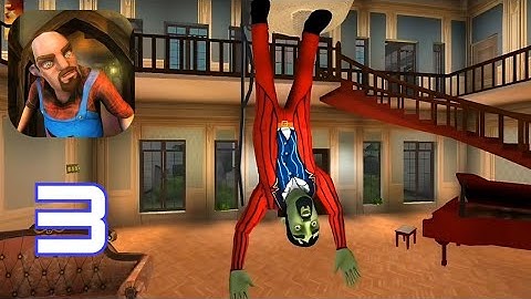 Scary Stranger 3D -  Upside Down Gameplay Walkthrough Part 3 Android,iOS