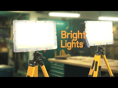 Want Brighter Workspaces? Try These LED Work Lights Now