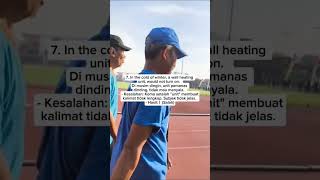 SOAL TOEFL STRUCTURE BELAJAR BAHASA INGGRIS PART 6