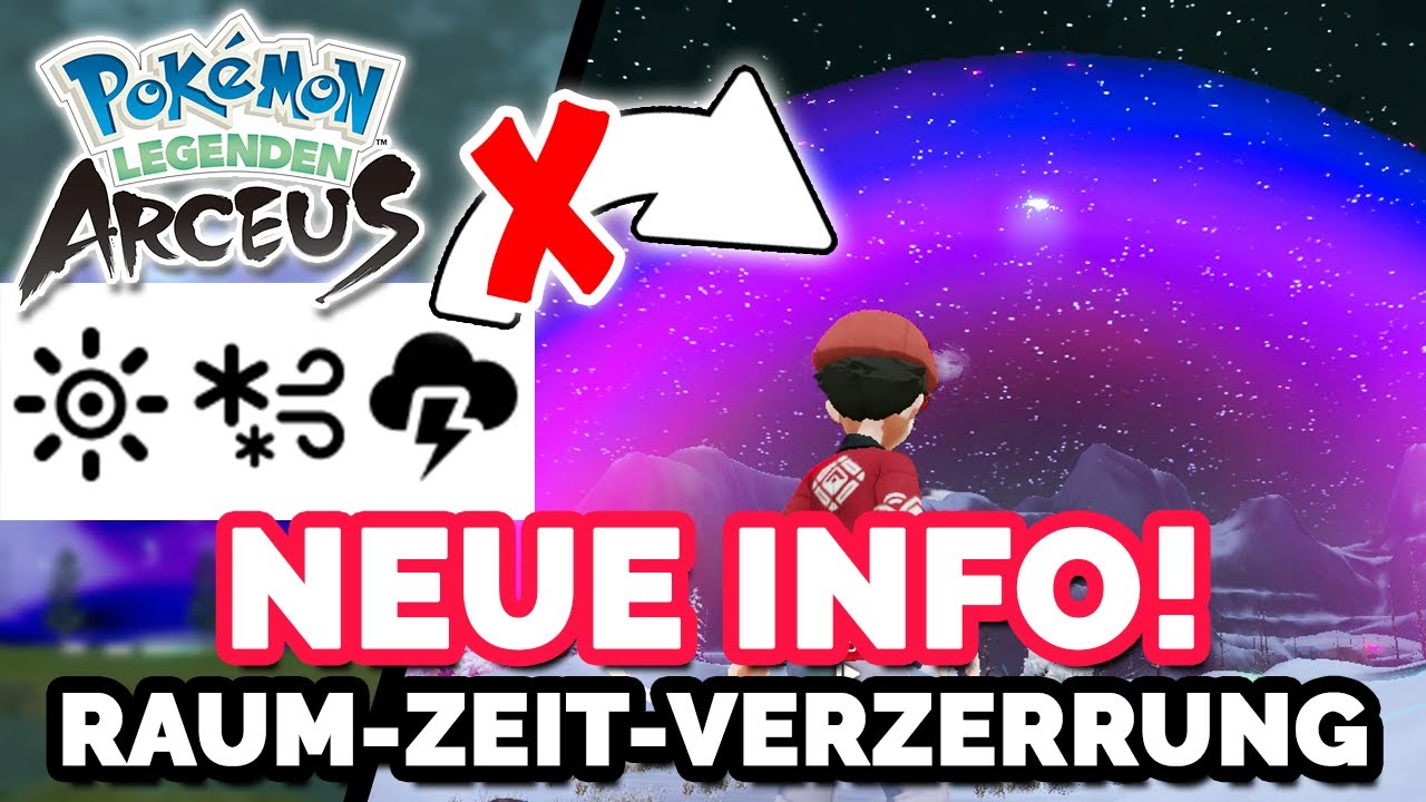 Pokemon Legends Arceus Raum Zeit Verzerrung SCHNELLERE RAUM ZEIT VERZERRUNGEN in Pokemon Legenden Arceus! - YouTube
