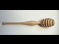 Turning a Honey Dipper using only a skew