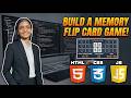 Memory Flip Card Frontend Project Made With HTML,CSS and JavaScript