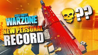 I BROKE MY KILL RECORD in RANDOM QUADS! (Modern Warfare Warzone)