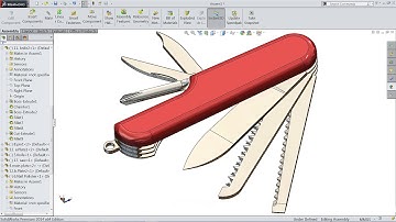 Solidworks tutorial Pocket multi tool Assembly 1