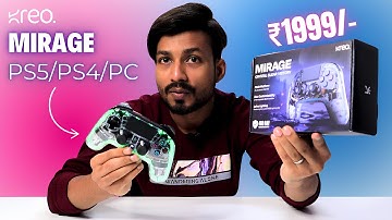 Best Controller for PS5, PS4 & PC: Kreo Mirage Wireless RGB
