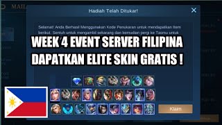 KODE REDEEM ML HARI INI 11 SEPTEMBER JAWABAN EVENT MYTHICAL RAFFLE DRAW WEEK 4 EVENT SERVER FILIPINA