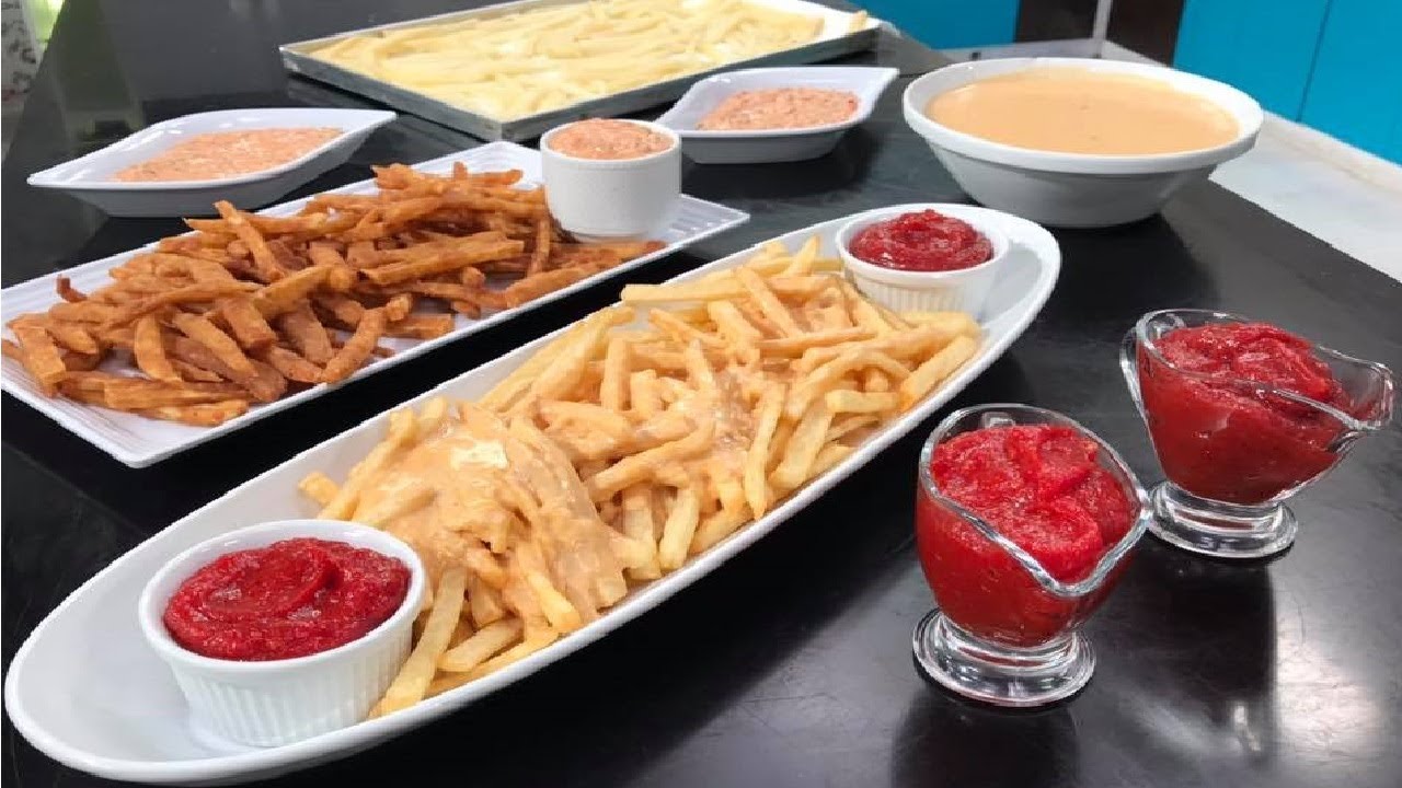 سنة أولي طبخ مع الشيف سارة عبد السلام | بطاطس نصف مقلية - بطاطس فريسكاس - صوصات متنوعة