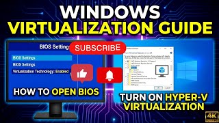 Fix Virtualization Disabled: How to Turn on Hyper-V & BIOS Settings in just few clicks