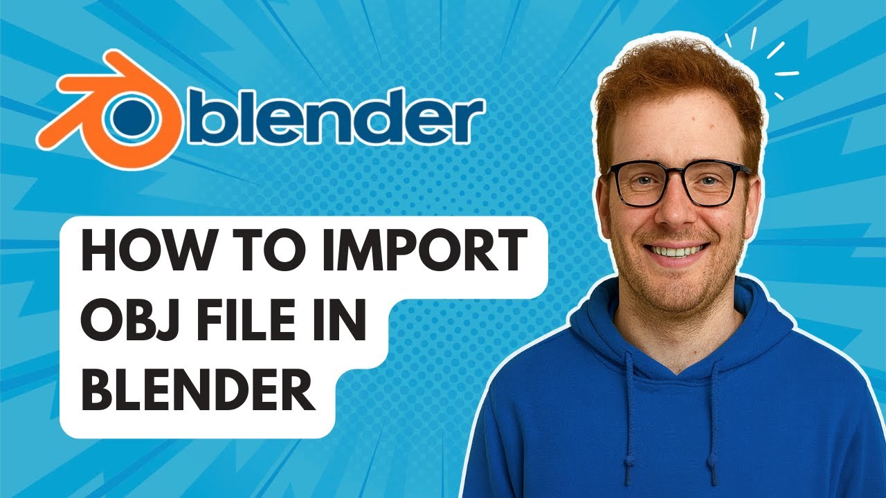 How to Import OBJ File in Blender [2025 Guide] - YouTube